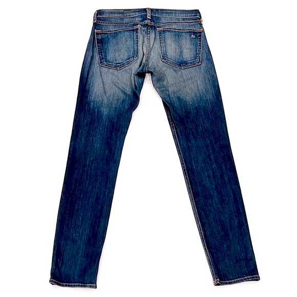 Rag & Bone The Dre Slim Straight Leg Boyfriend Jean - Picture 3 of 9